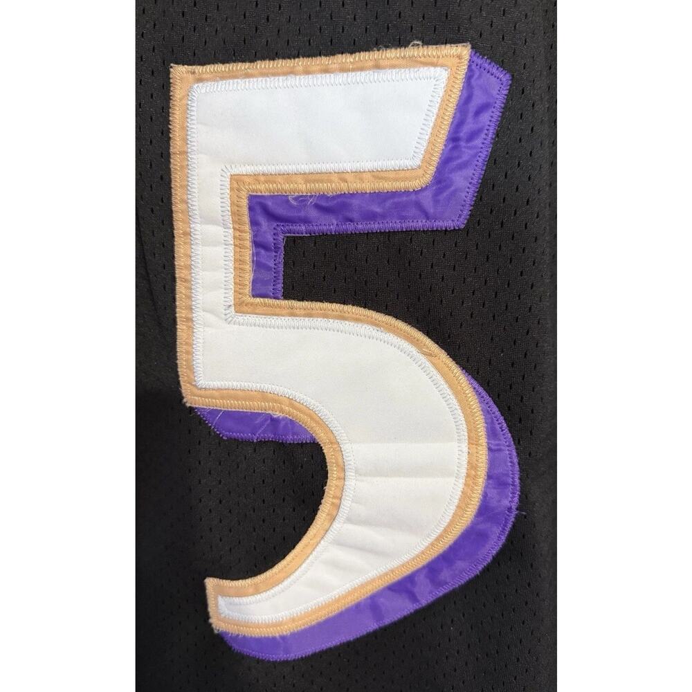 Reebok Baltimore Ravens Joe Flacco #5 Jersey Mens Large 48 Black NFL Football - Picture 4 of 11